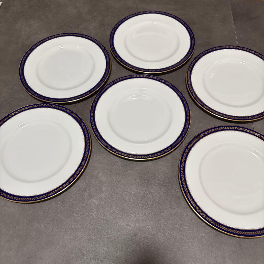 コールポート COALPORT ディナー皿 6枚セット blue wheat