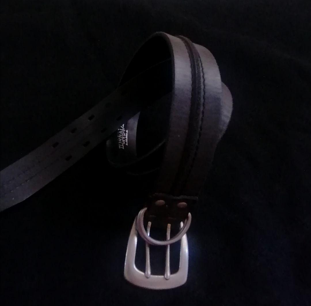 Hifumi-O　ダブルバックル　厚皮ベルト　L