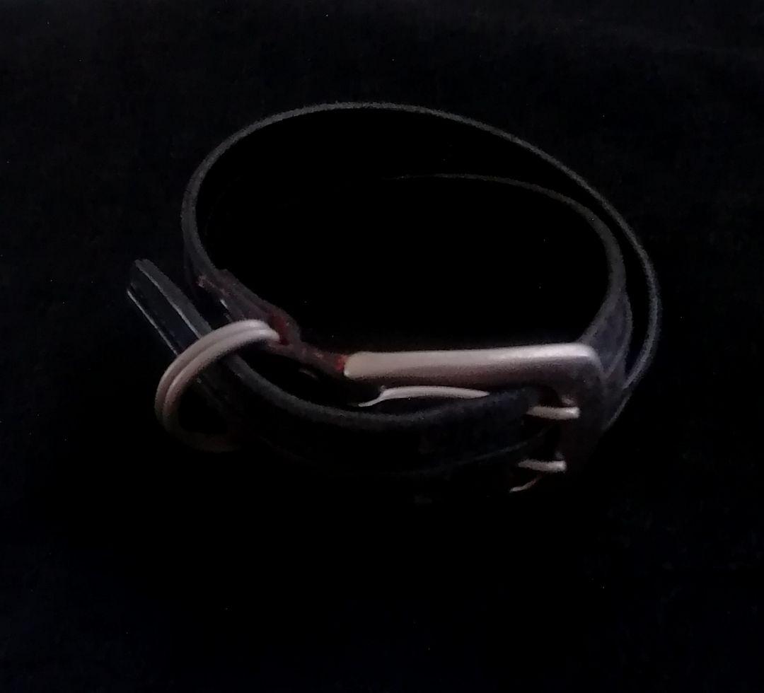 Hifumi-O　ダブルバックル　厚皮ベルト　L