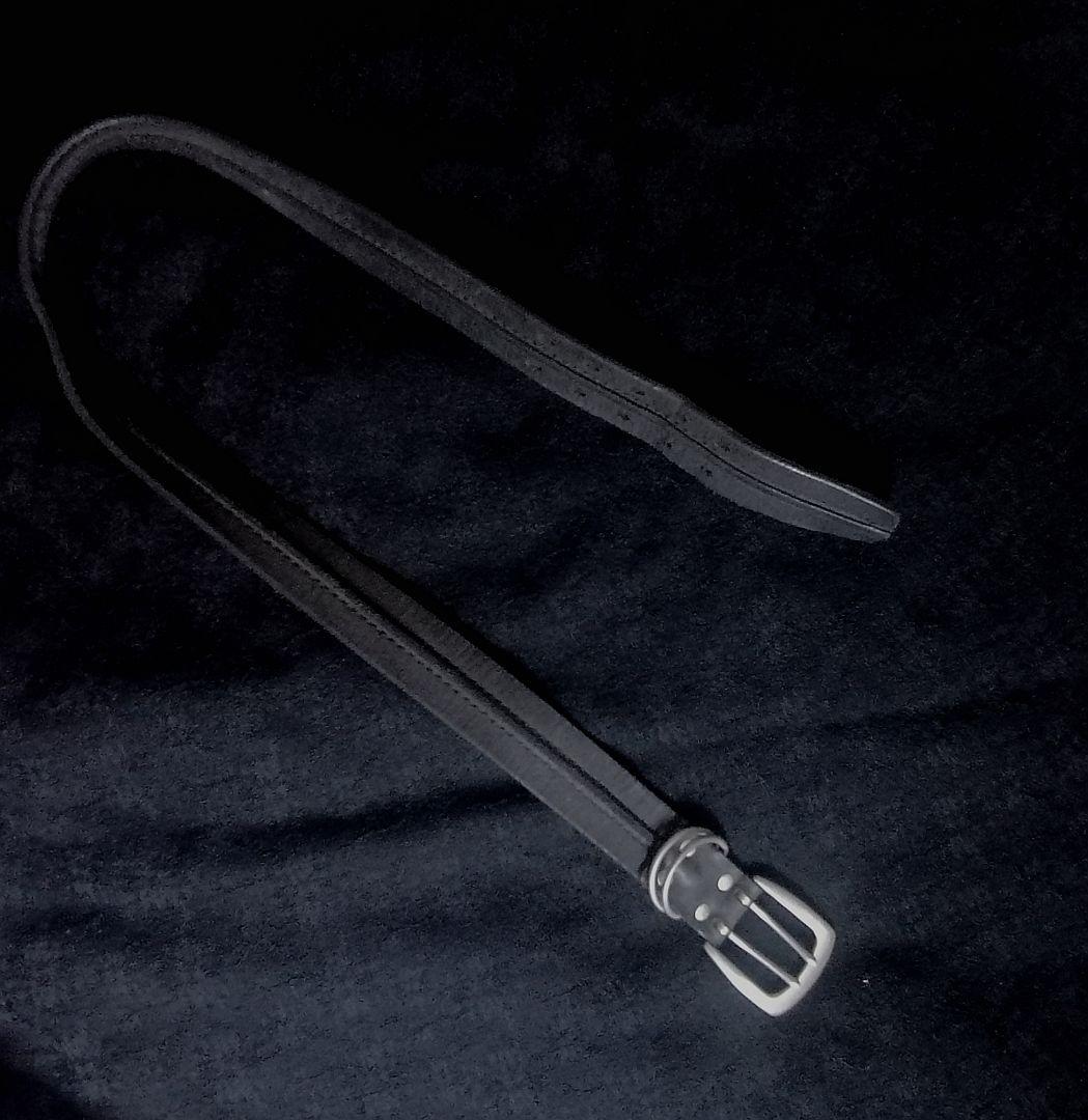 Hifumi-O　ダブルバックル　厚皮ベルト　L