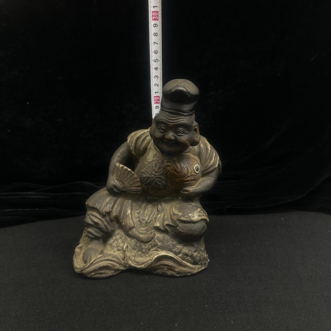 七福神　恵比寿様　陶器置物