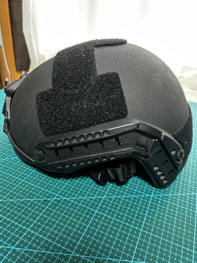 Ops core 風ブラック ヘルメット マウントレール付き