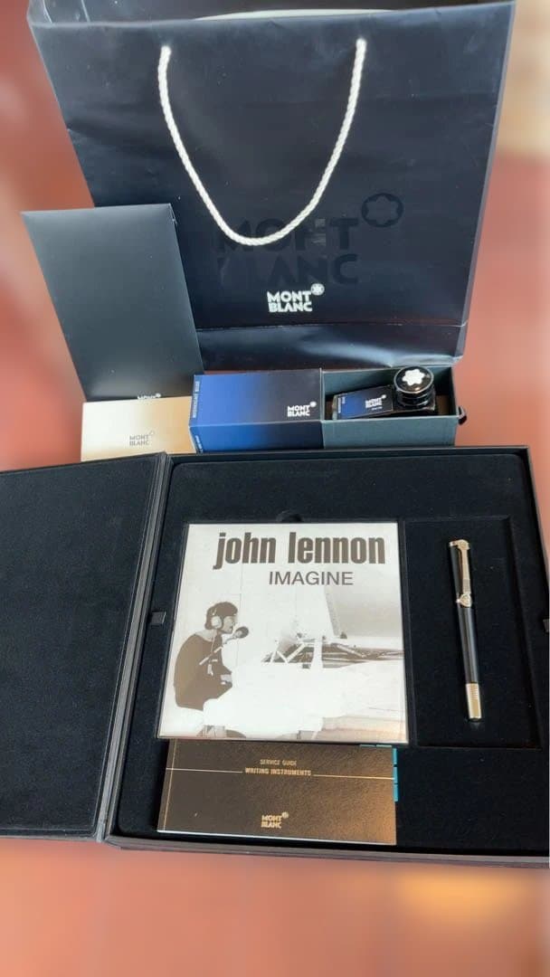 未使用モンブランのドネーションペン ジョン・レノン スペシャルエディションセット