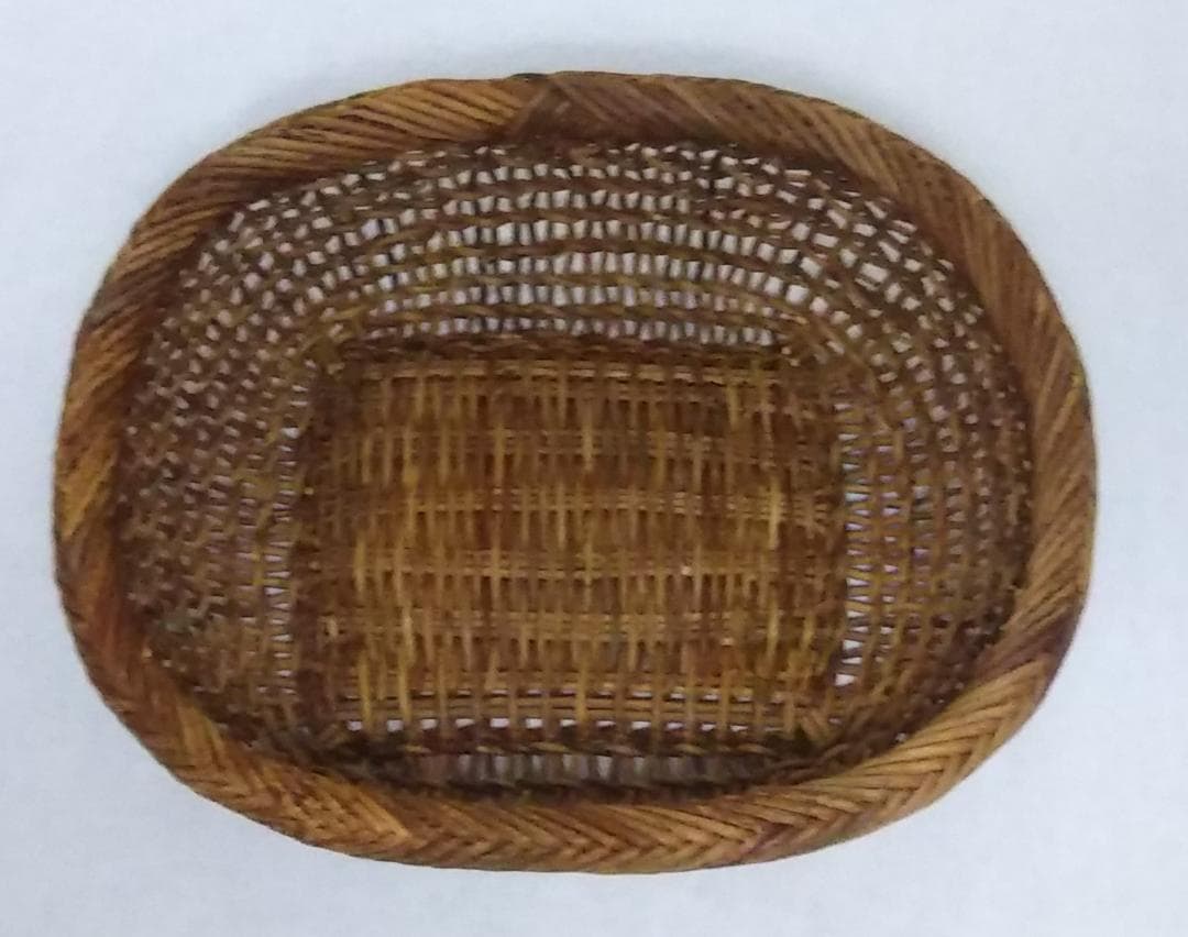 【秋田あけび籠】パンかご　秋田県　あけび平かご
