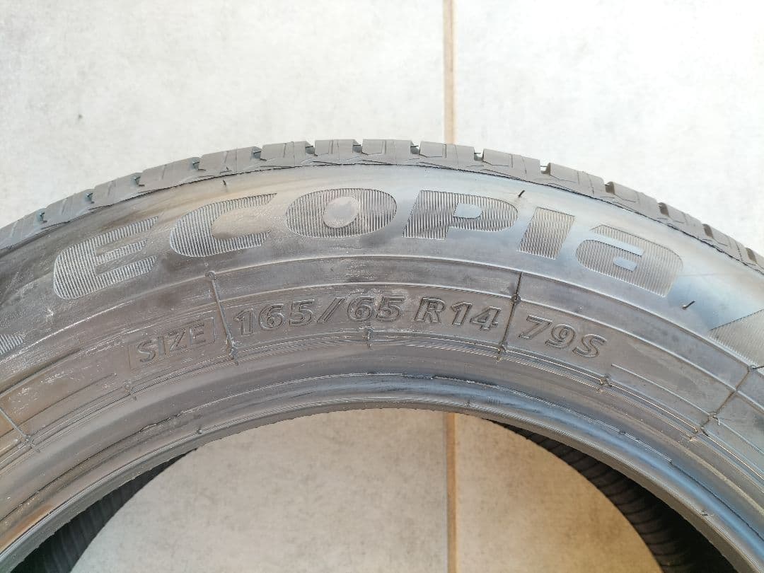 【送料無料】★165/65R14★ほぼ未使用品★2本★エコピア★2023年製★