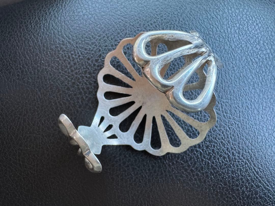 l*e様 ナンバーエイト　ターコイズ　サンドキャスト　ネイティブアメリカンジュエ