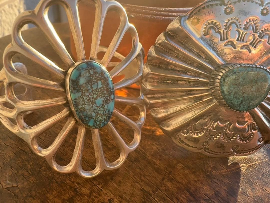 l*e様 ナンバーエイト　ターコイズ　サンドキャスト　ネイティブアメリカンジュエ