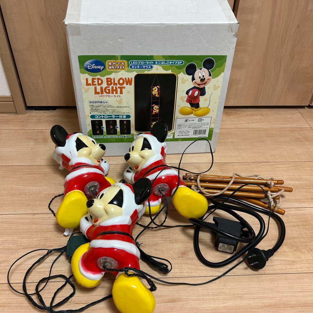 ディズニー ミッキー クリスマス イルミネーション LED レトロ