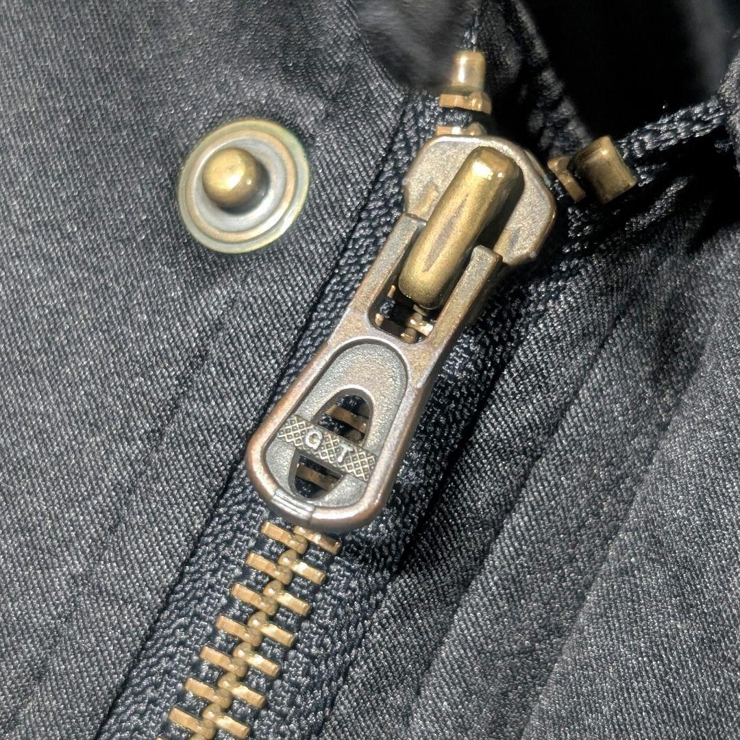 80s　ドリズラージャケット　スウィングトップ　刺繍　ビンテージ　太アーム