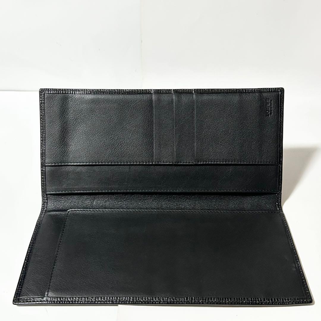 美品 LOEWE ロエベ L18 アナグラム レザー 二つ折り 長財布