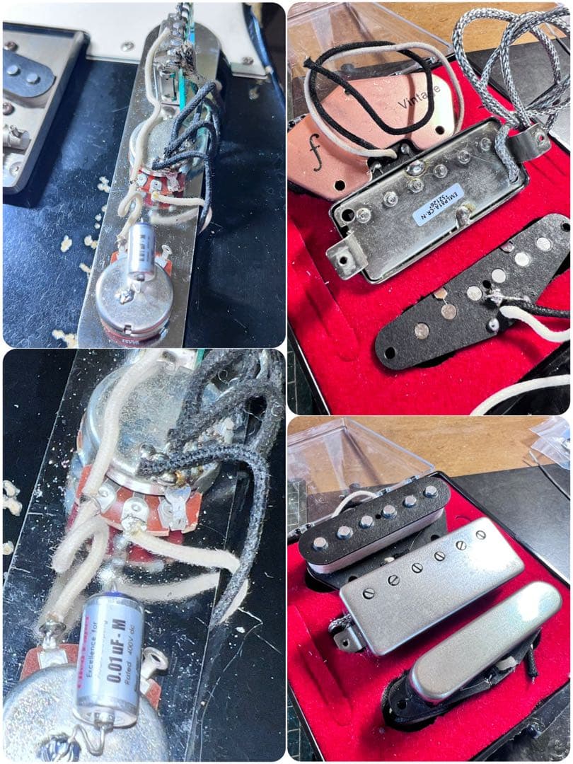 ハードレリック60s テレキャスタータイプアルニコPU+オイルコンデンサー