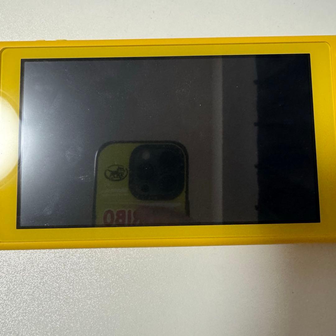 【動作確認済み】Nintendo Switch Lite イエロー 本体 箱付き
