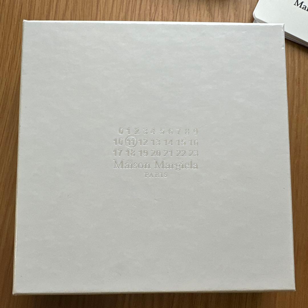 美品　MaisonMargiela メゾンマルジェラ　折り財布　　ブラック