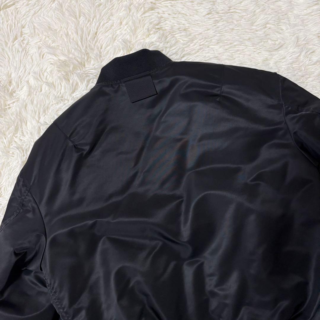 【美品】 +J UNIQLO ハイブリッドダウンオーバーサイズMA-1 XS 黒