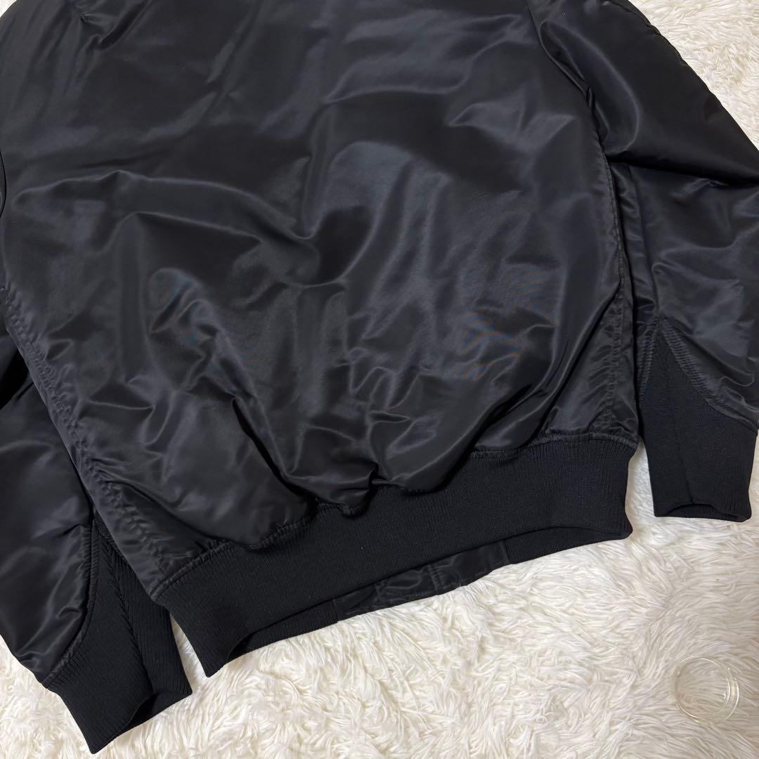 【美品】 +J UNIQLO ハイブリッドダウンオーバーサイズMA-1 XS 黒