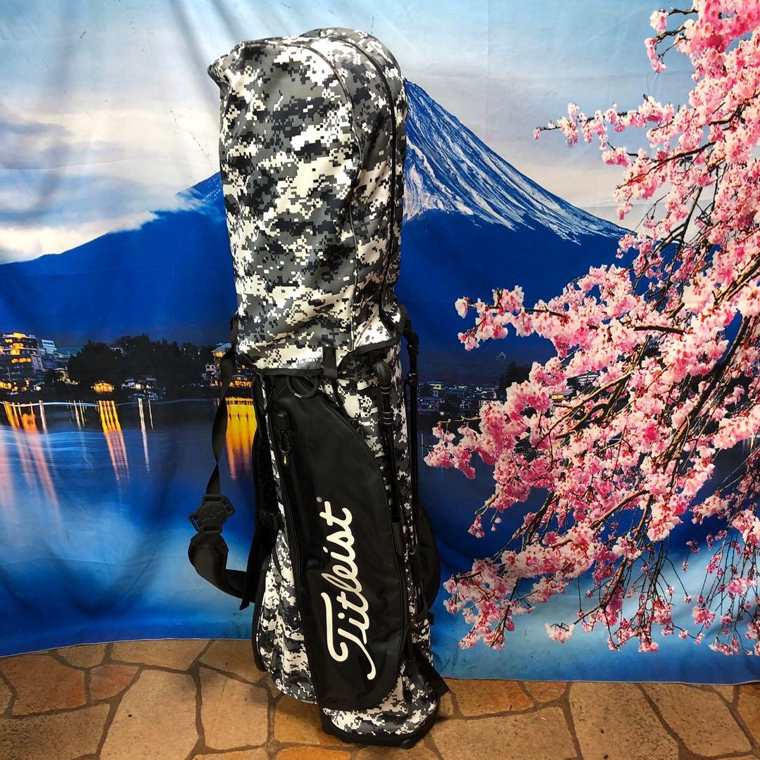 寶BV-1124 タイトリスト スタンド式 キャディバッグ カモフラージュ柄
