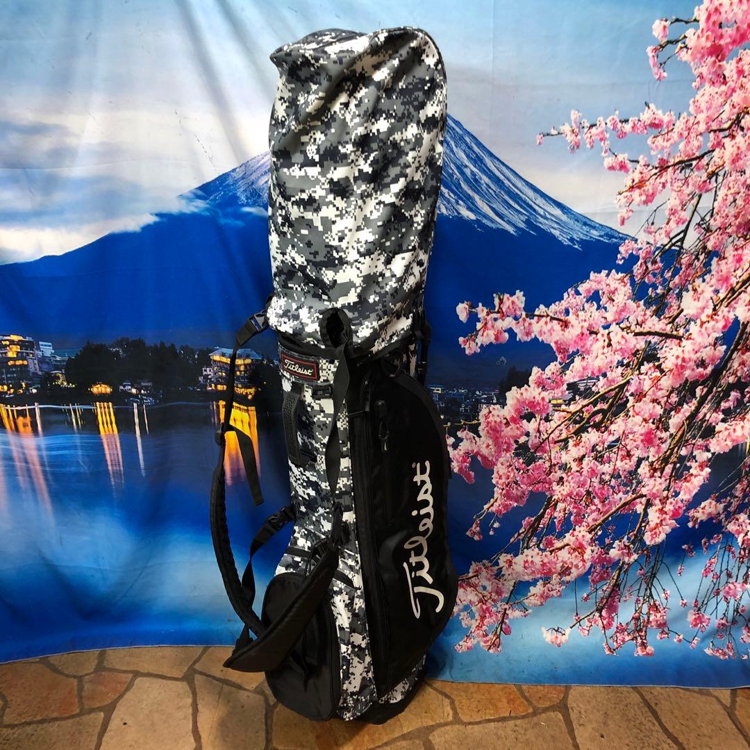 寶BV-1124 タイトリスト スタンド式 キャディバッグ カモフラージュ柄