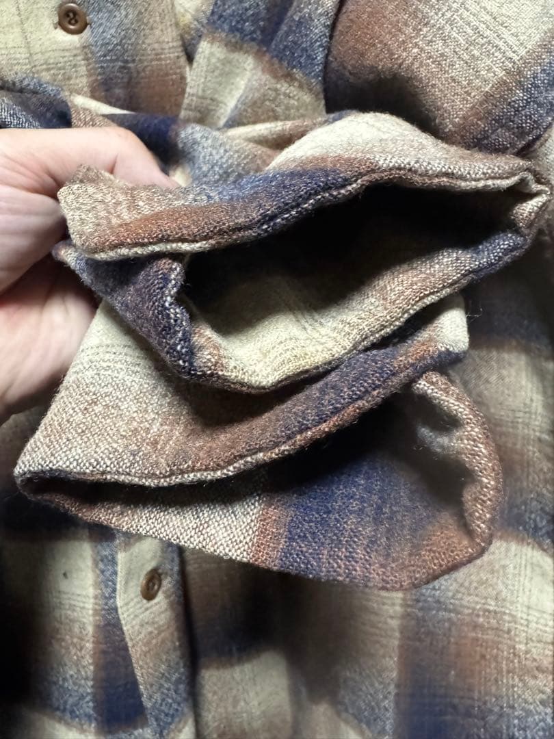 j*s様 USA製 70s PENDLETON ペンドルトン ボードシャツ Mサ