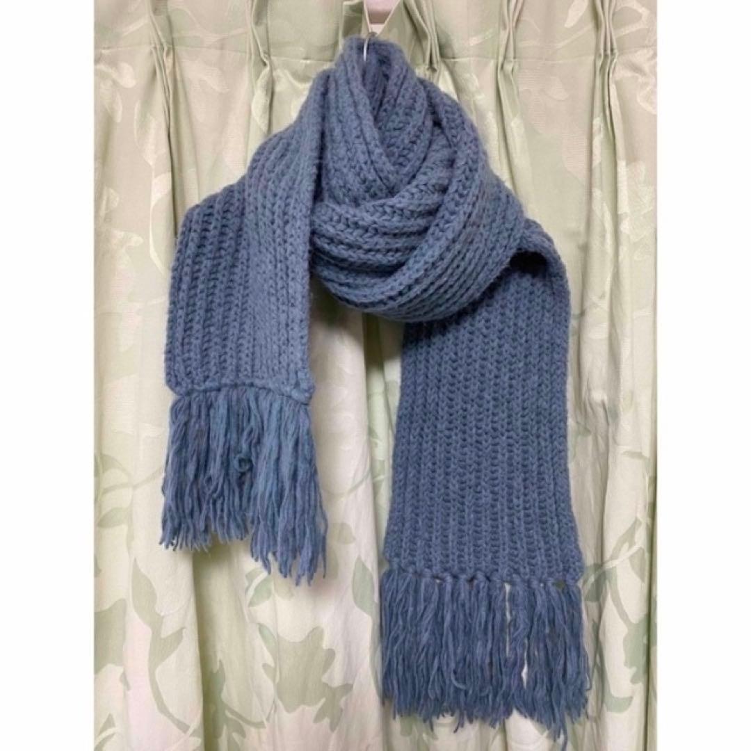 DRIES VAN NOTEN フリンジ付きマフラー　ストール