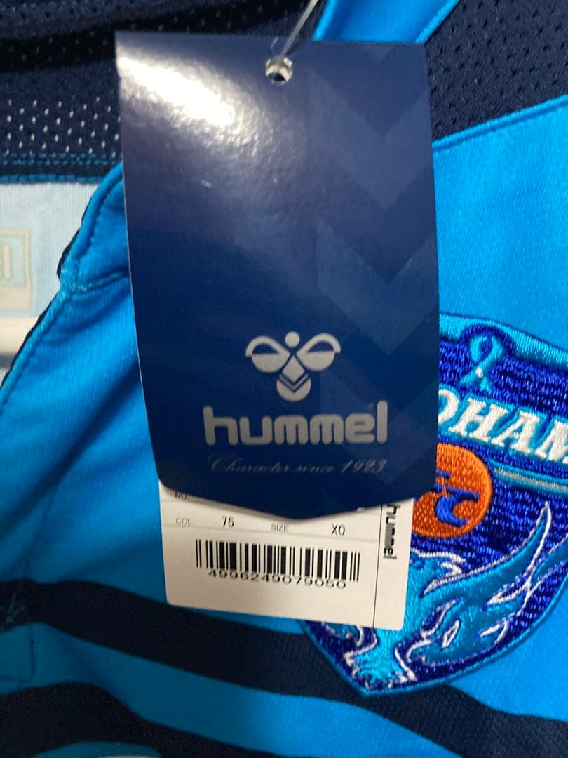 横浜FC サッカーユニフォーム 2007-2008 三浦知良 当時物　未使用品