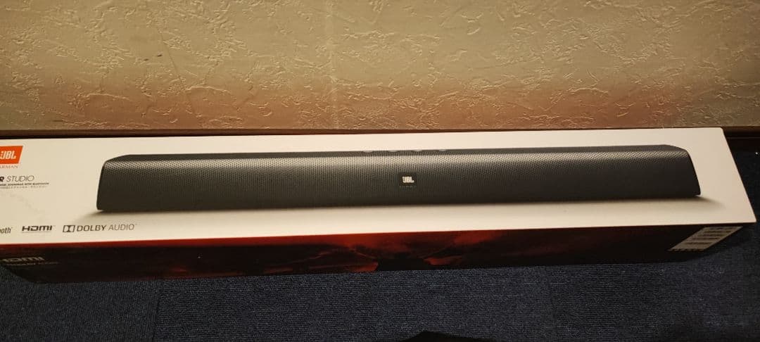 未使用 JBL BAR STUDIO サウンドバー ブラック テレビ接続