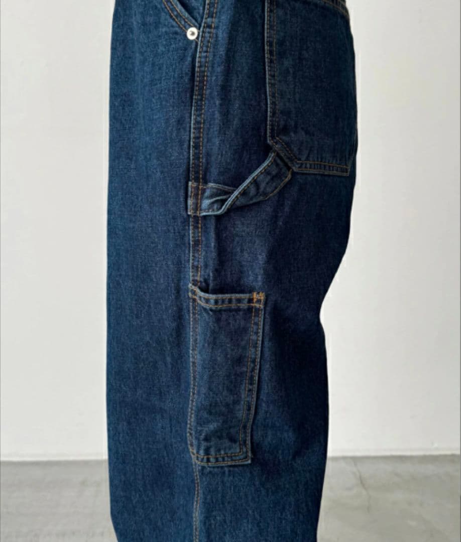 【美品】El mar　ペインターデニム　Мサイズ　 CANALJEAN