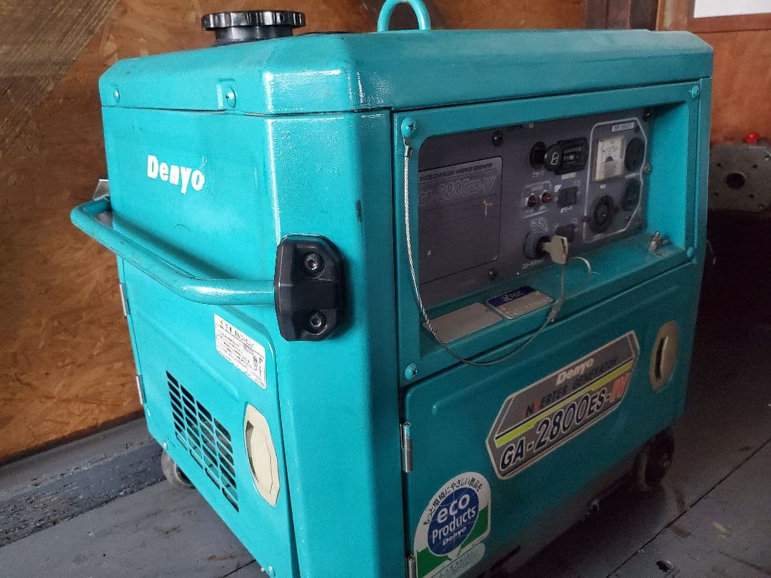 Denyo デンヨー GA-2800ES-IV インバーター発電機 停電 災害