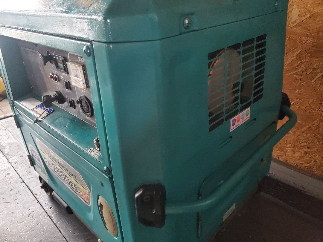 Denyo デンヨー GA-2800ES-IV インバーター発電機 停電 災害