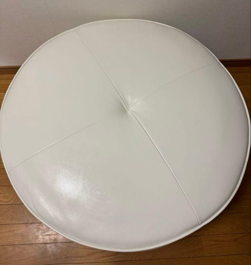 オットマン　スツール　レザー