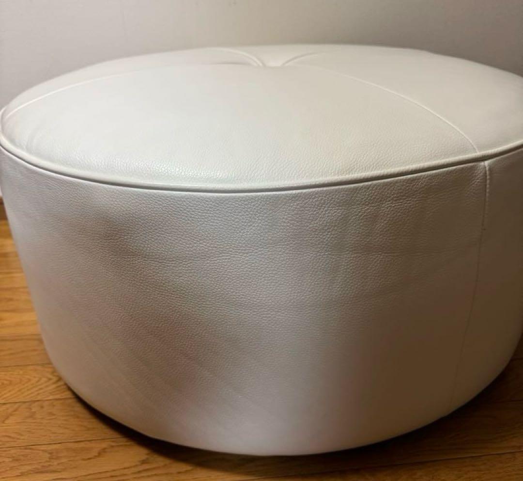 オットマン　スツール　レザー
