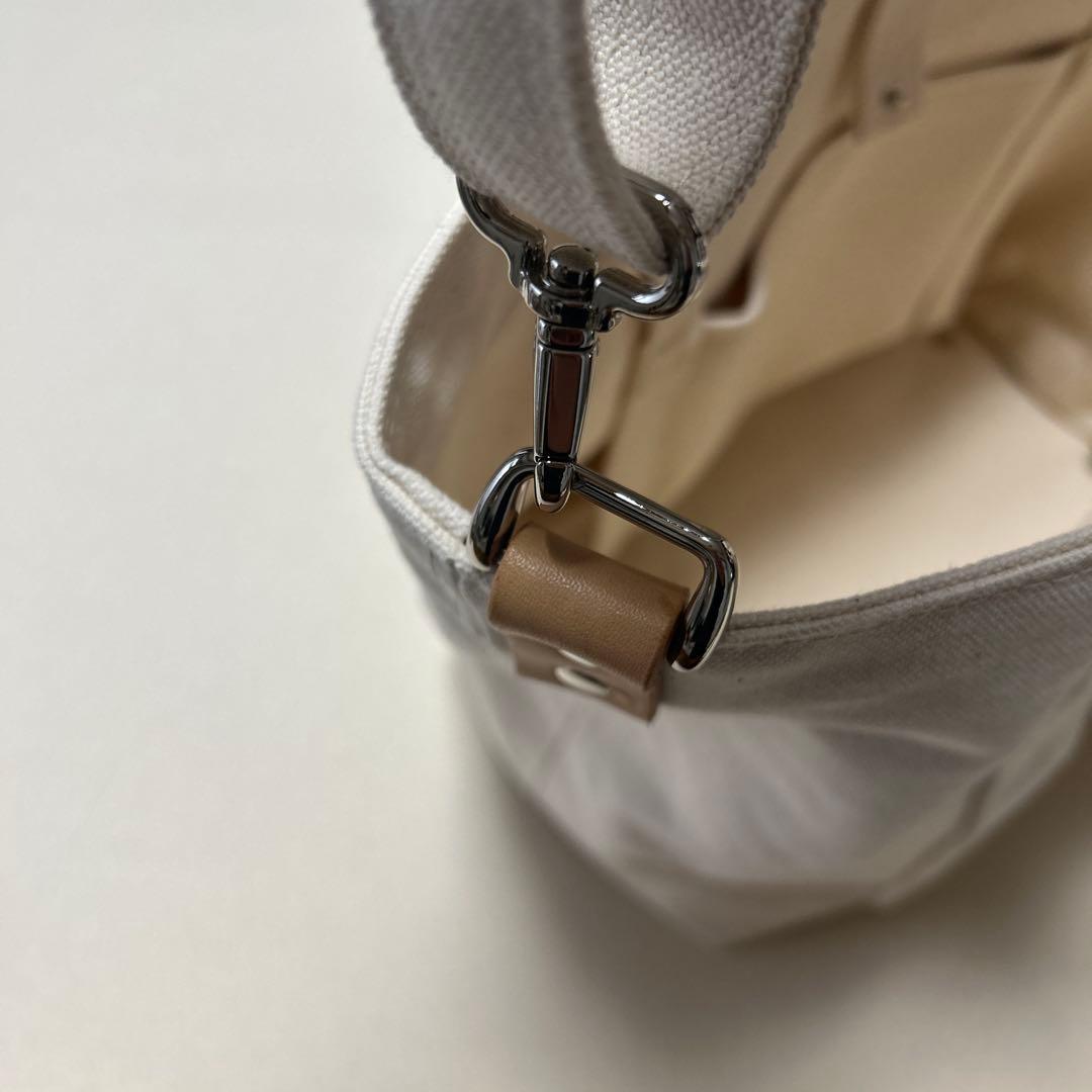 倉敷帆布　ホワイトキャンバス トートバッグ