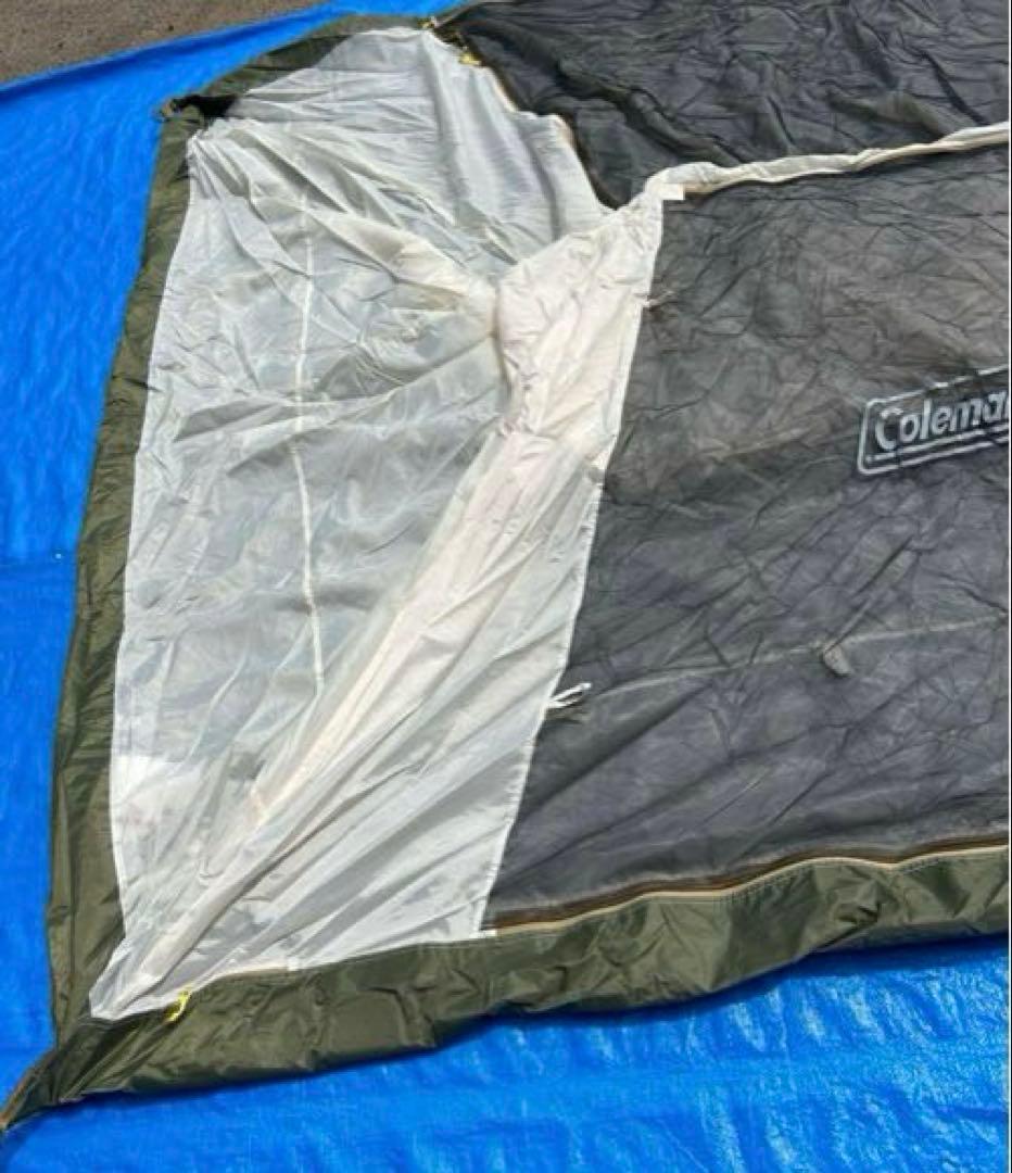 付属品完備 コールマン Car Side Tent 3025 カーサイドテント