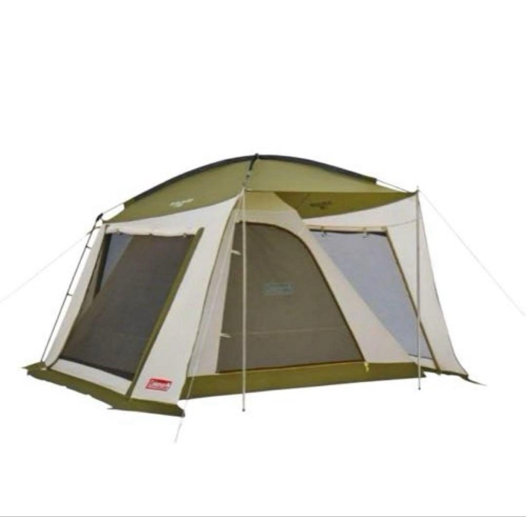 付属品完備 コールマン Car Side Tent 3025 カーサイドテント