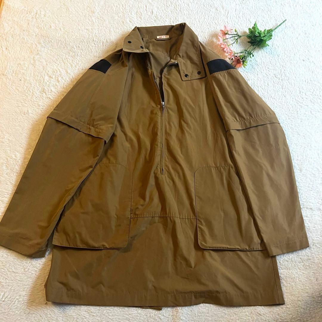 MARNI イタリア製 ベージュ　ハーフジップコート