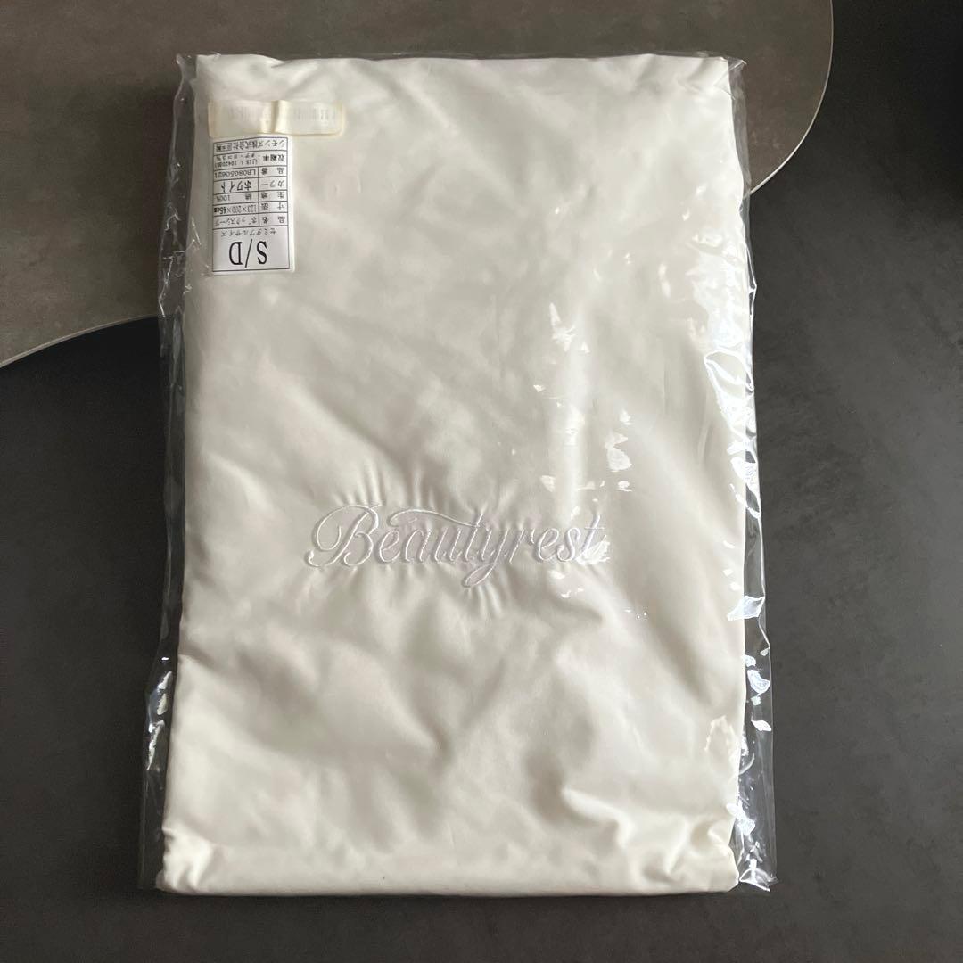 新品未使用 シモンズ ボックスシーツ ホワイト