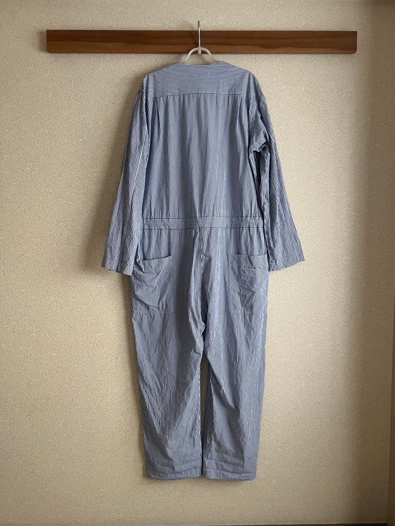 “ヴェリテクール”コットンオールインワン・ストライプ