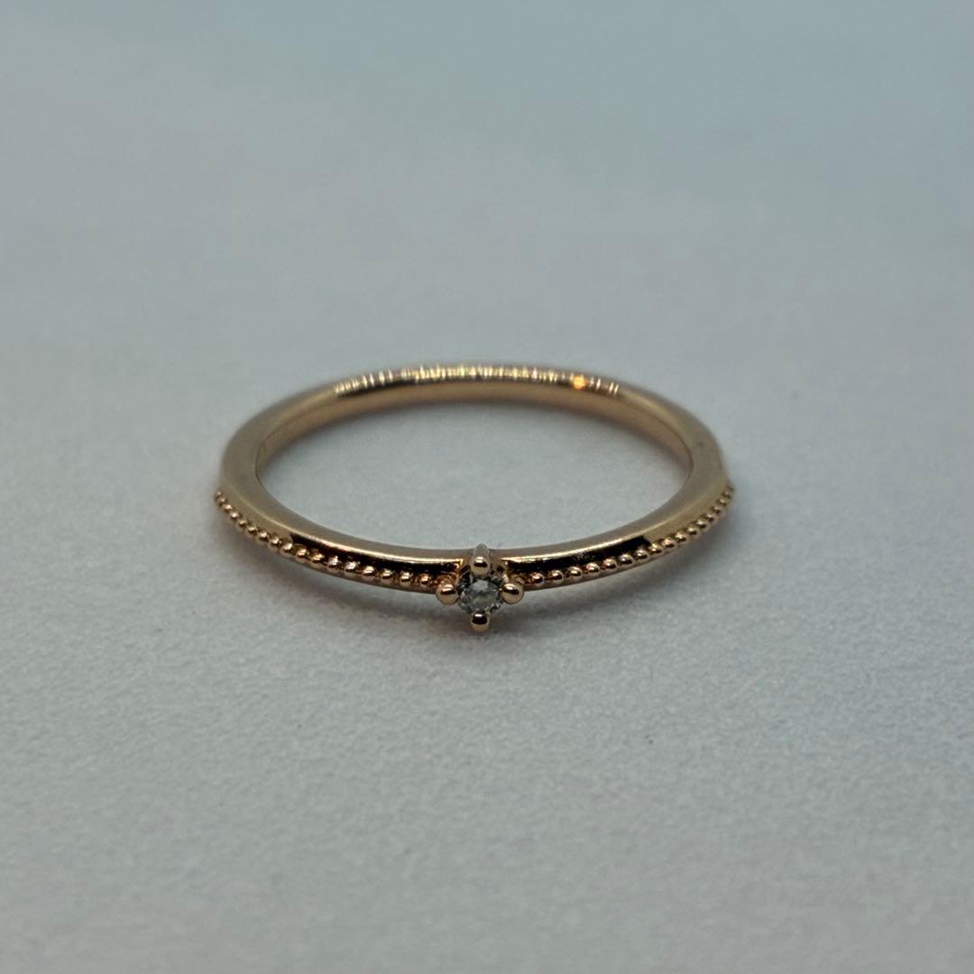 ete k10 リング　指輪　0.01 ゴールド