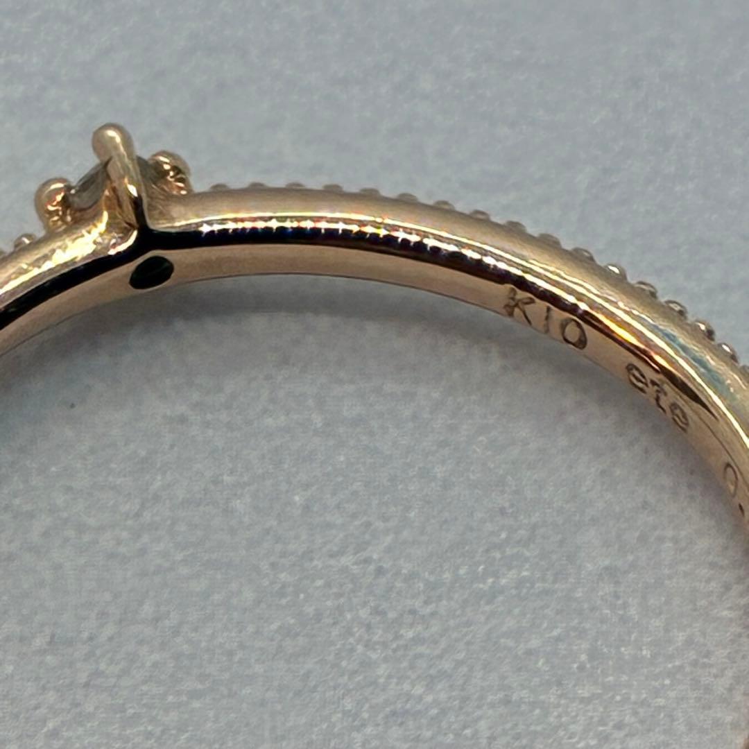 ete k10 リング　指輪　0.01 ゴールド