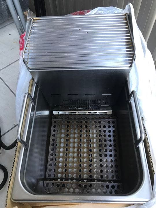 電気フライヤー　卓上　200V