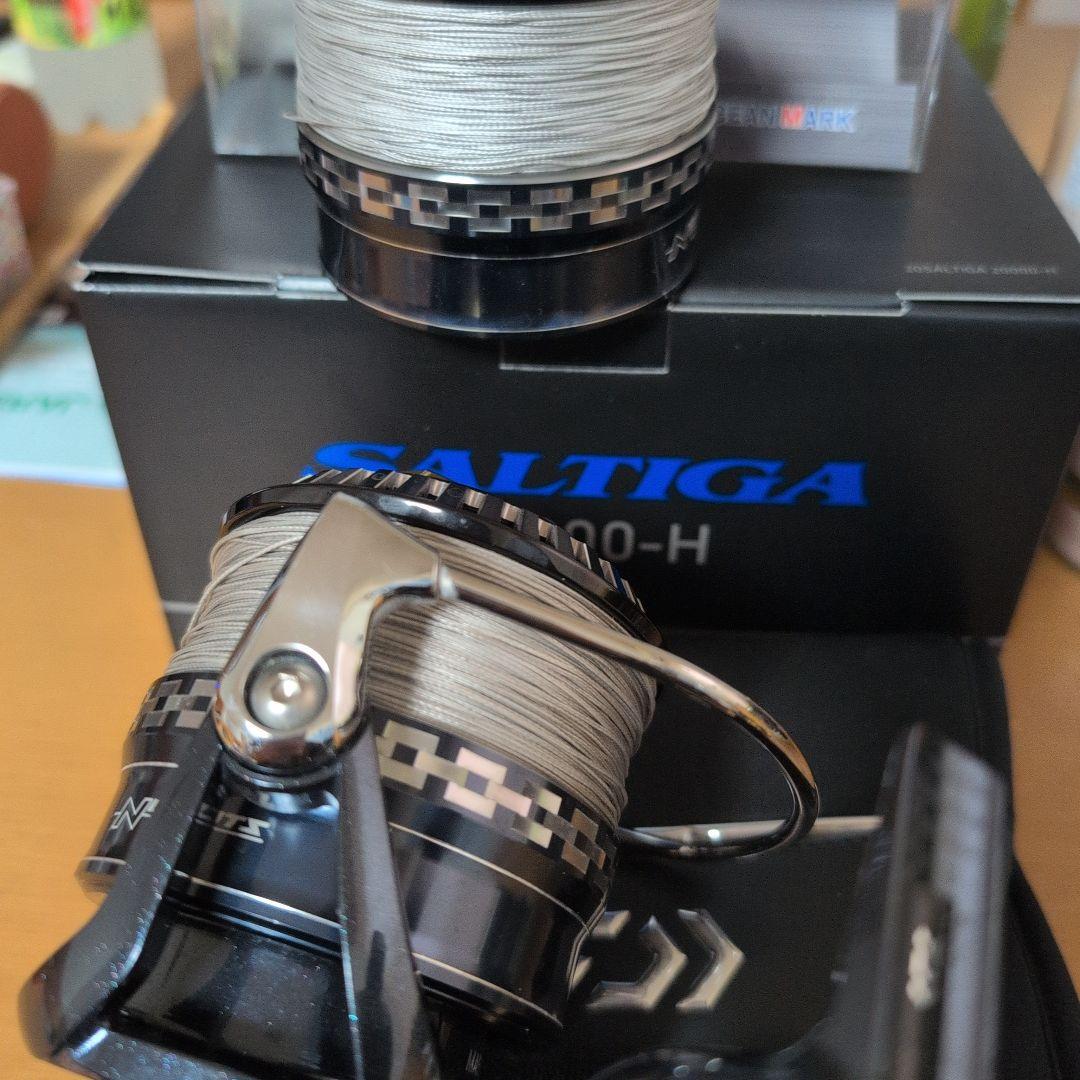 20ソルティガ 20000H パワーハンドル23000スプール２個月末セール価格