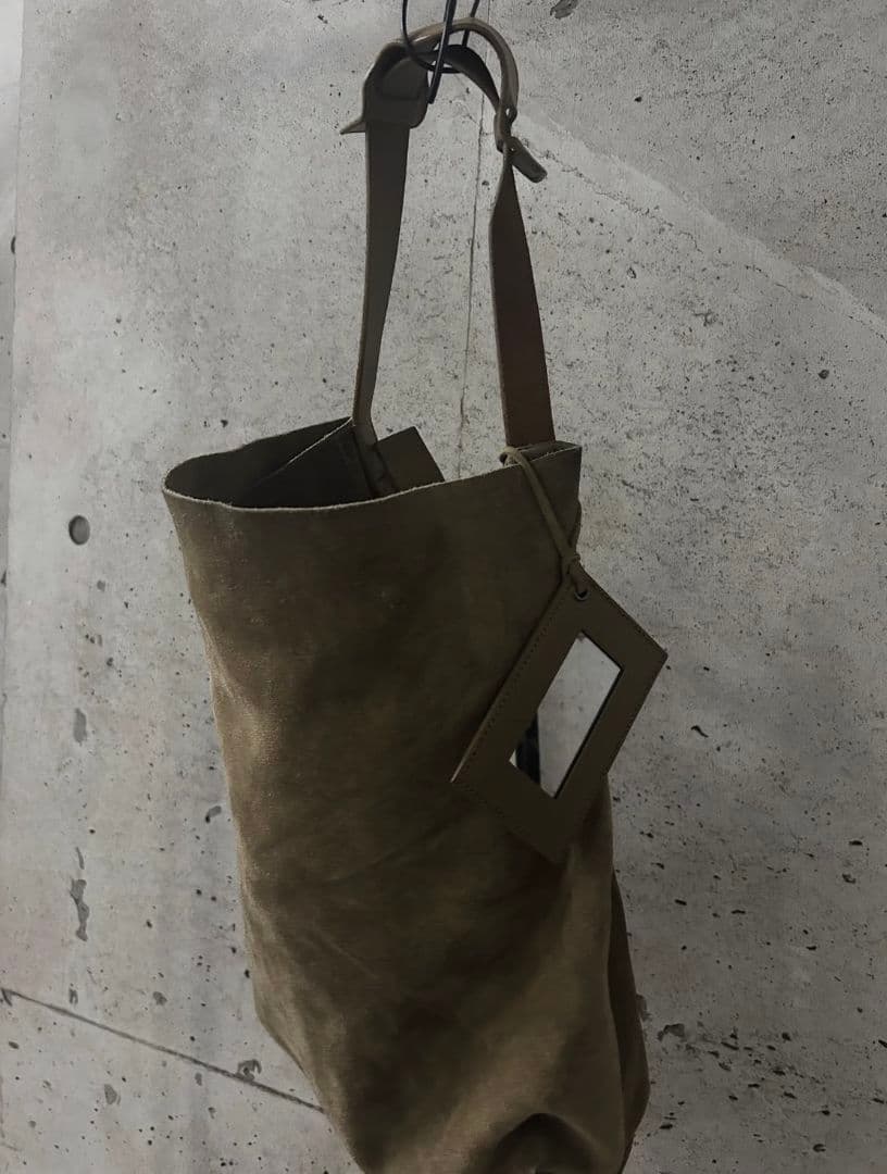 バッグ A/W2010 balenciaga suede drop bucket