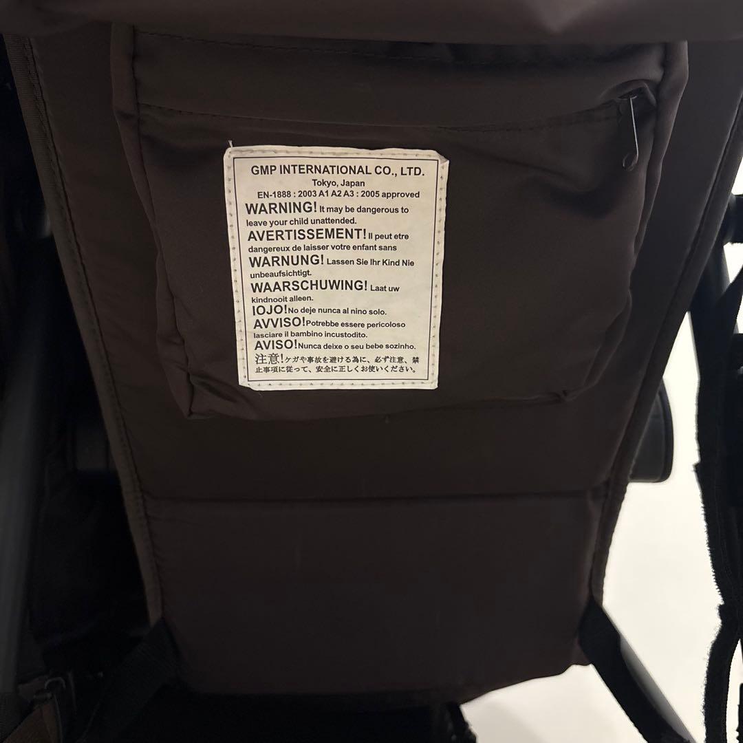 AirBuggy ココダブル ベビーカー ブラウン 双子ベビーカー　付属品あり