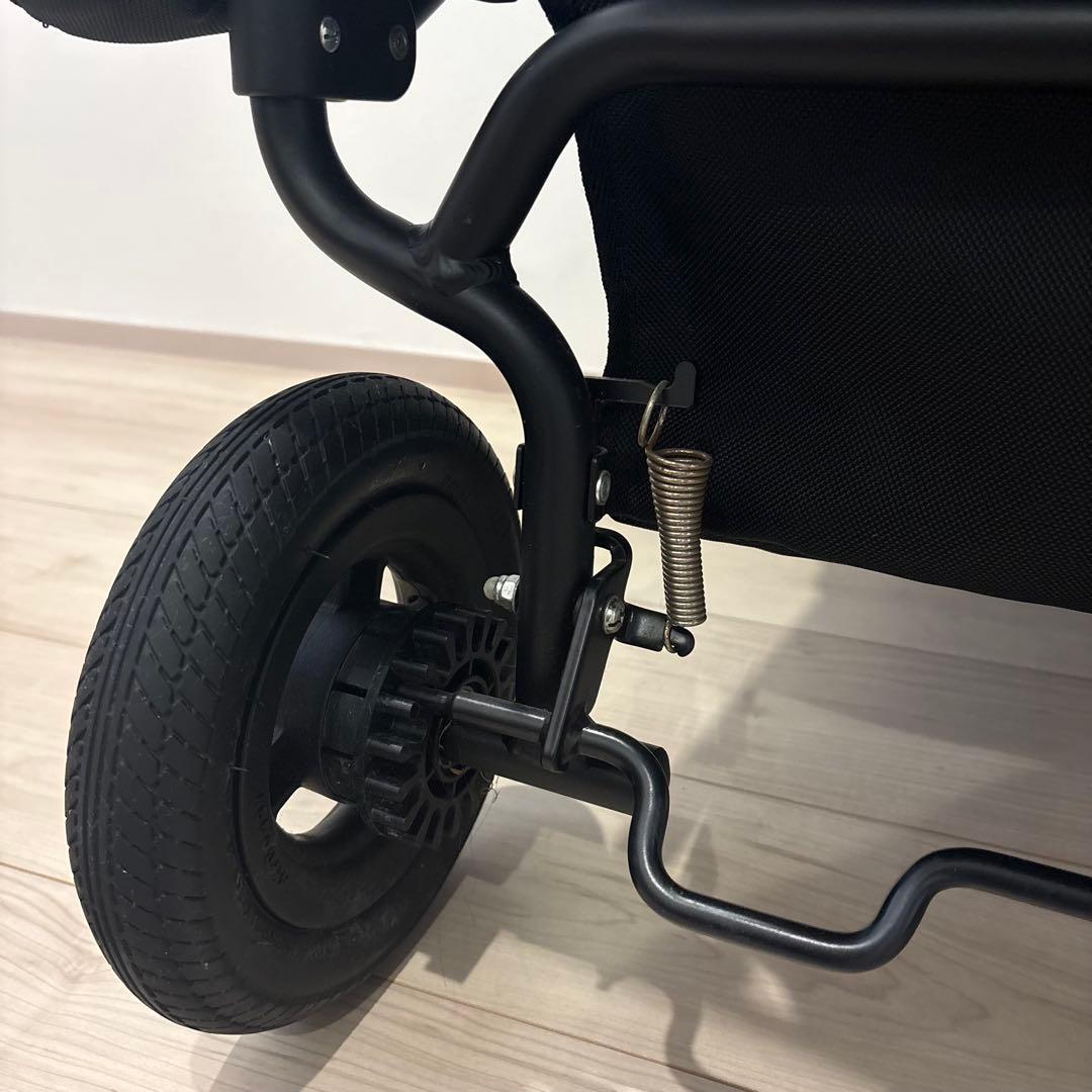 AirBuggy ココダブル ベビーカー ブラウン 双子ベビーカー　付属品あり