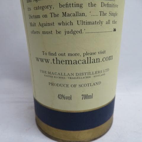 ザ・マッカラン 18年 1984 シェリーオークカスク 750ml 43% 箱付