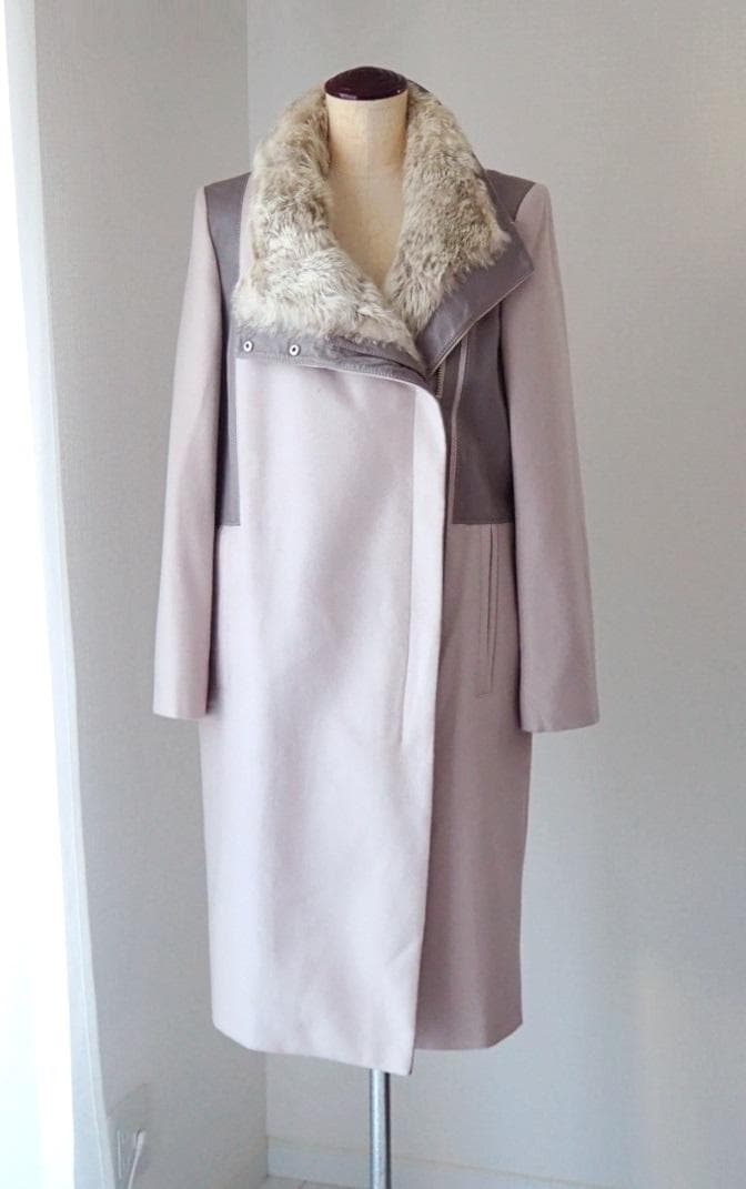 HELMUT LANG ヘルムートラング ラビットファー ロングコート