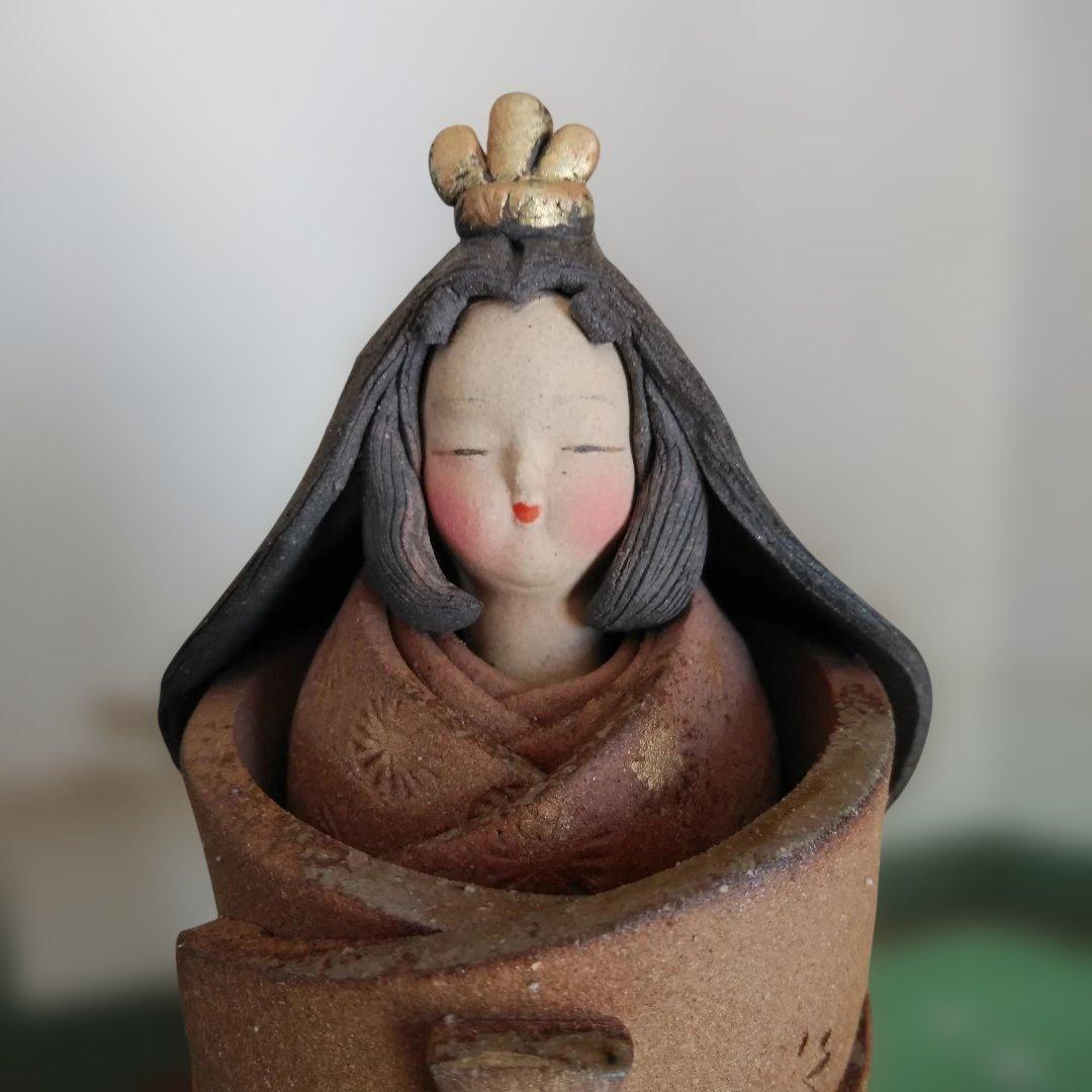 立ち雛 お雛様 雛人形 親王飾り しあわせ めでたい お祝い 置物 手作り