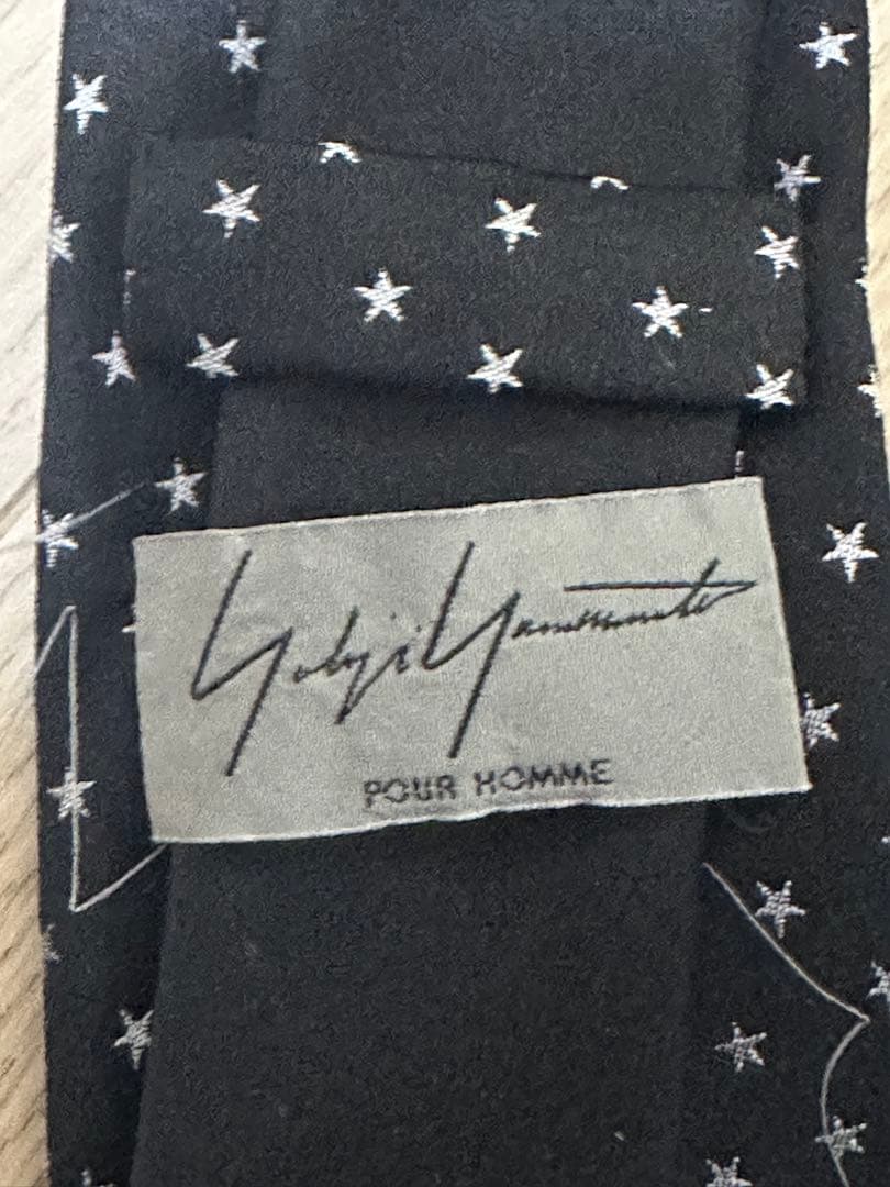 Yohji Yamamoto pour homme星柄タイ