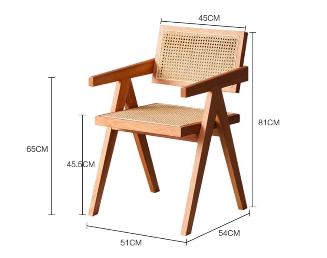 【未使用】ピエールジャンヌレ　アームチェア　ウォルナット