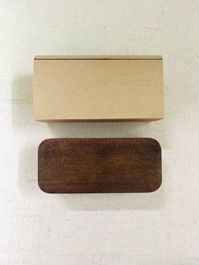 新品　杉の木クラフト　弁当箱（小）