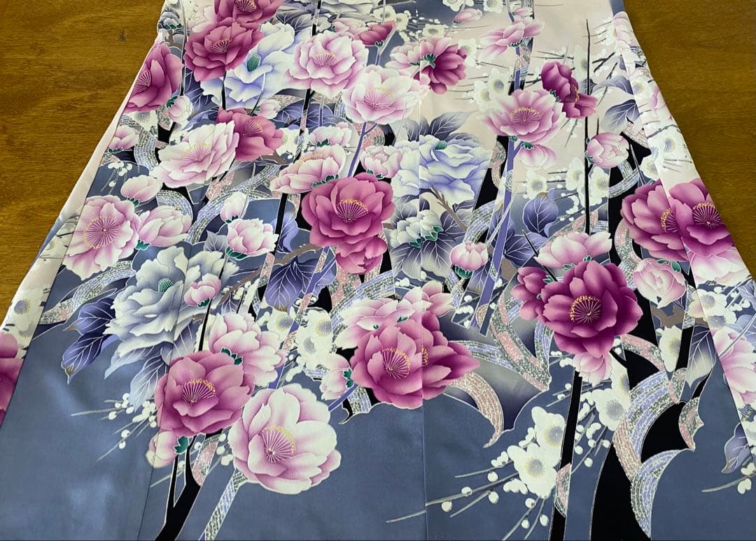 3287 着物　リメイク　ドレス　ワンピース